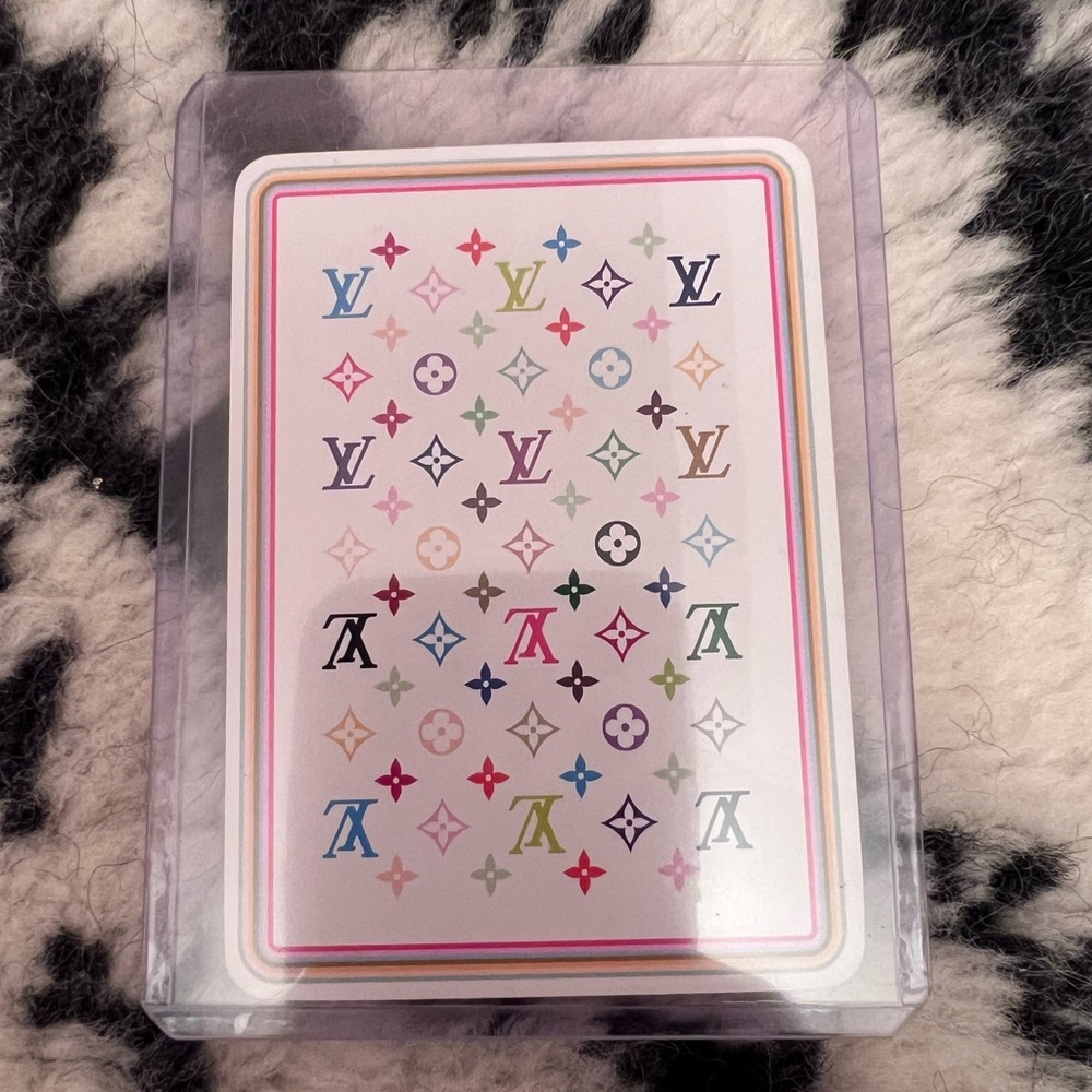 Louis Vuitton x Takashi Murakami Monogram Playing Card